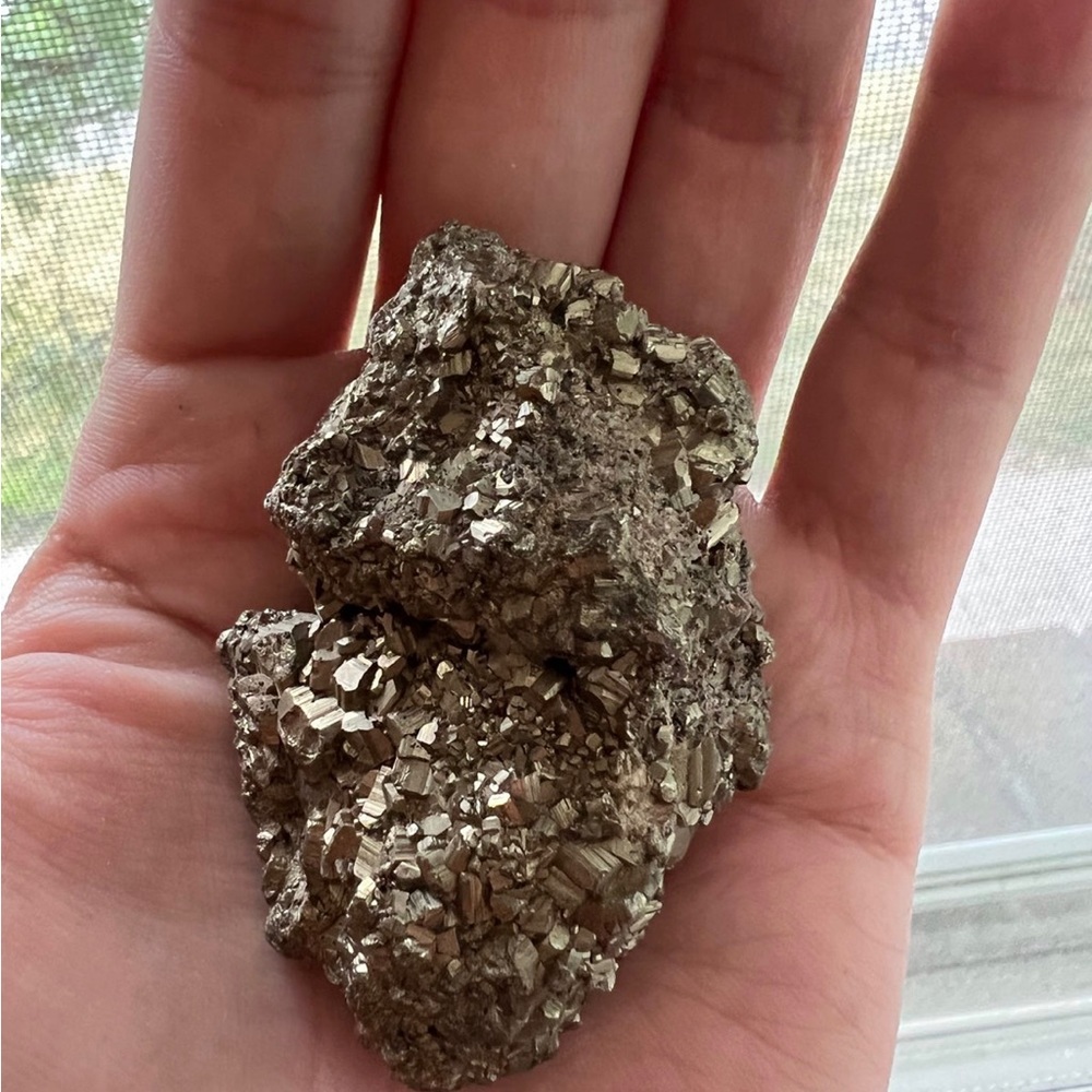 This is a nice piece of pyrite!